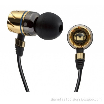 Wholesale Turbin earphones in  gold black 